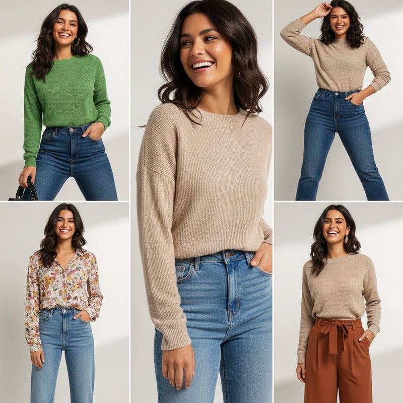 Trendy women's fashion clothing, stylish outfits for daily and special occasions