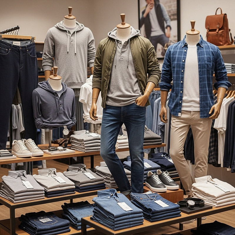 Men's fashion clothing, casual and comfortable outfits for daily wear