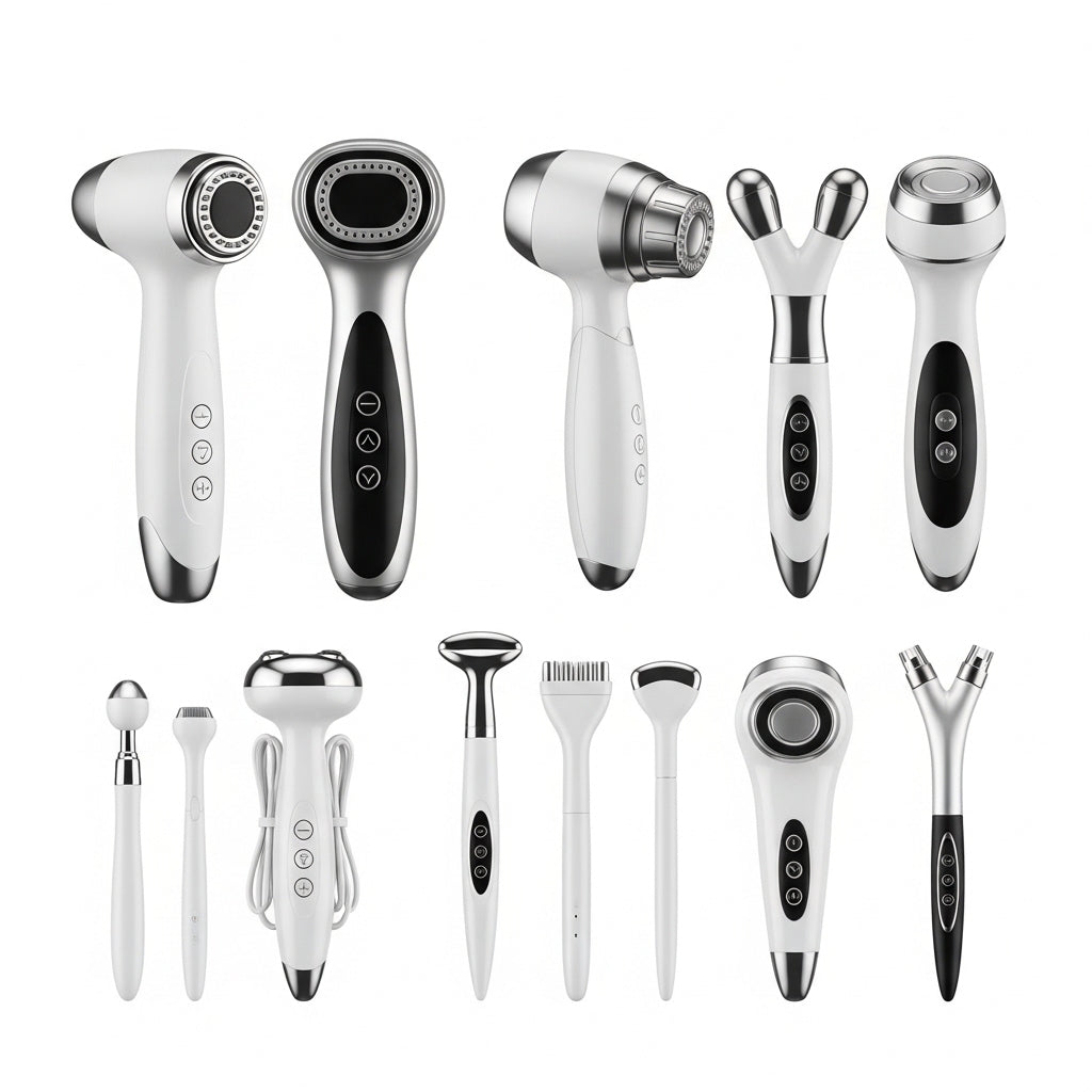 Beauty and body care devices including slimming and skincare tools for home and professional use
