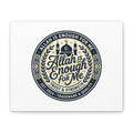 Allah Is Enough For Me Matte Canvas Wall Art — Islamic Faith Quote Stretched Print