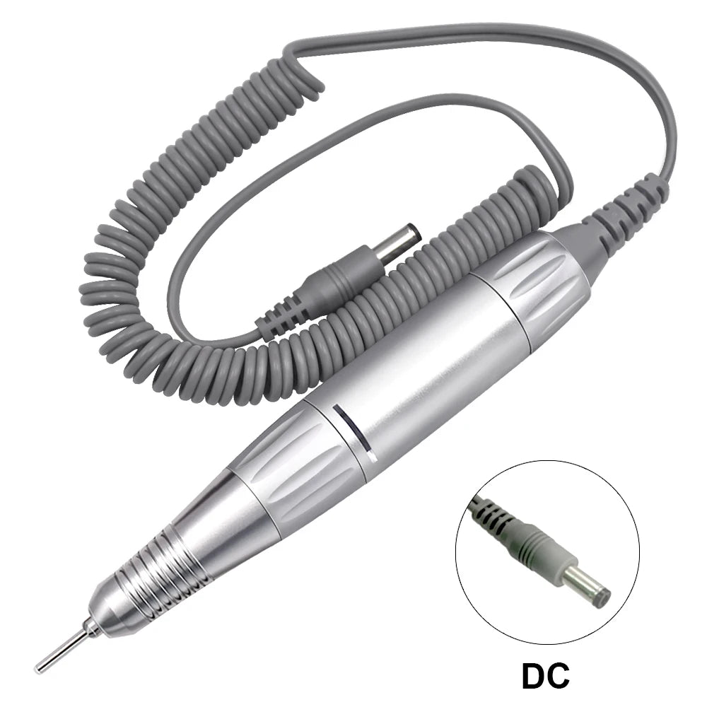 35000RPM DC 3 & 5 PIN Electric Nail With Low Noise Professional Drill Pen For Gel Nails Handpiece Manicure Beauty Tool Nail