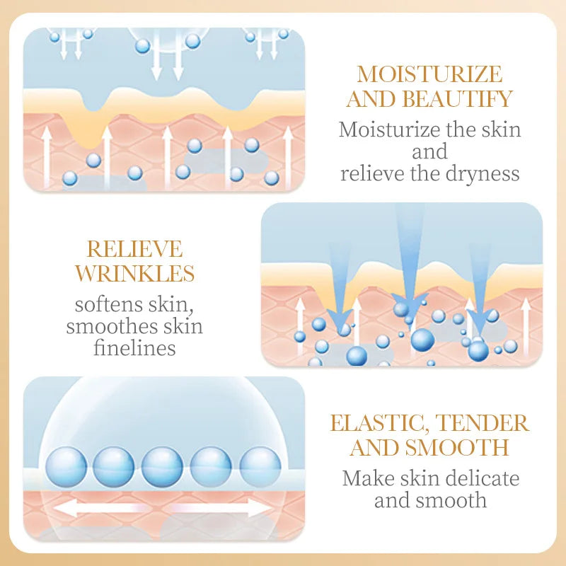 10pcs SADOER Collagen Facial Masks for Face skincare Moisturizing Brightening Hydrating Firming Face Mask Sheet Mask Skin Care