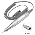 35000RPM DC 3 & 5 PIN Electric Nail With Low Noise Professional Drill Pen For Gel Nails Handpiece Manicure Beauty Tool Nail