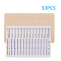 Disposable Wooden Tongue Depressor for Tattoo, Waxing Stick, Individual Pack Removal, Tongue Beauty Tool, 10/30/50/100/200Pcs