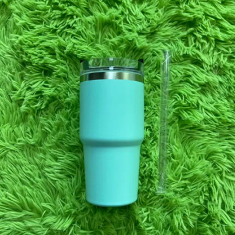 Anti-Leak Vacuum Insulated Mug | Stainless Steel Cup With Straw For Daily & Outdoor