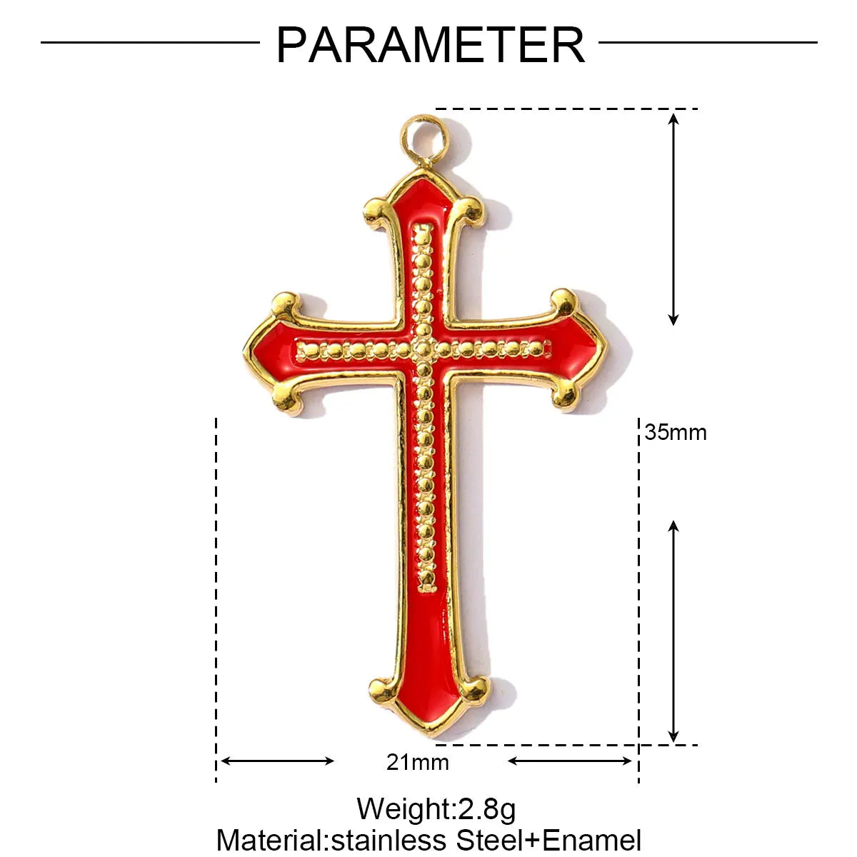 3pcs/Lot Cross Human Face Mask Stainless Steel Horseshoe teeth Pendants for Women DIY Jewelry Necklace Making Charms