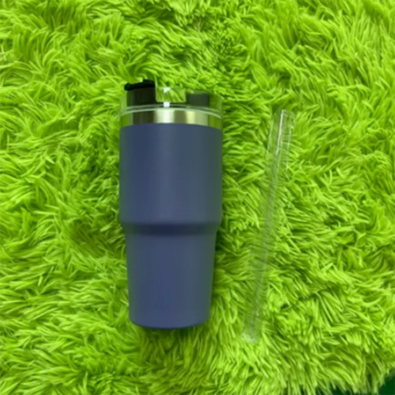 Anti-Leak Vacuum Insulated Mug | Stainless Steel Cup With Straw For Daily & Outdoor
