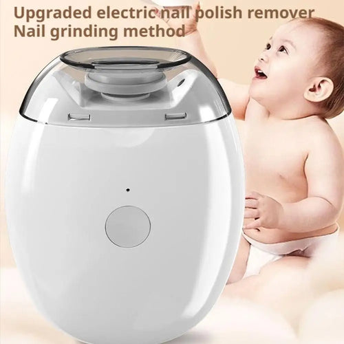 2 IN 1 Electric Nail Clipper Cutter With LED Light Automatic Nail Grinder Trimmer For Baby Adult Mini Manicure Tools Nail Care