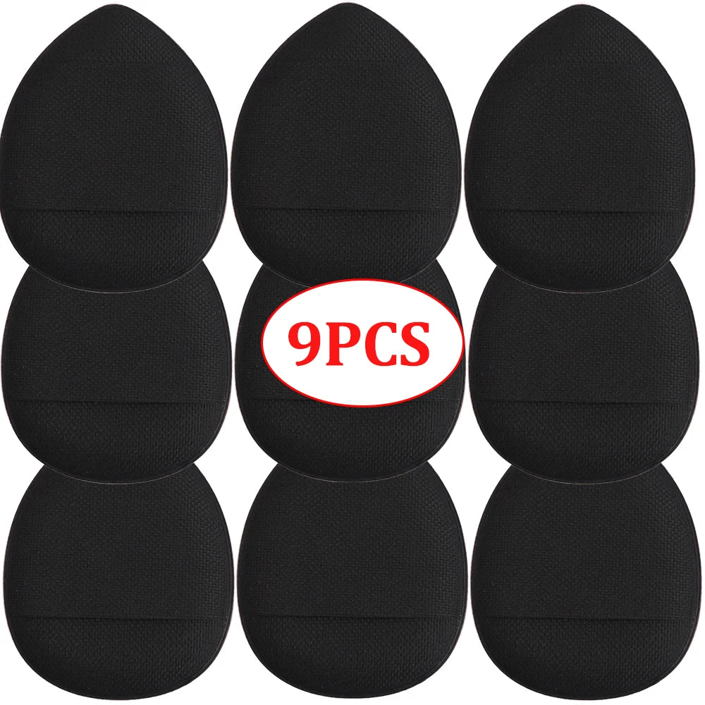 20pcs Mini Finger Air Cushion Puffs Professional Detail Cosmetic Sponge Puff Concealer Wet Dry Use Liquid Foundation Beauty Tool