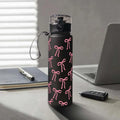 Fashion Line Bow 750ml-BWBD/25.4 OZ Bottle - Leak-Proof, Portable Drinkware, Durable Outdoor Sports Mug Cup