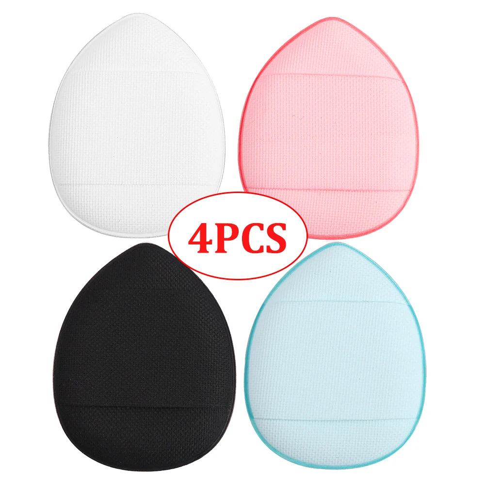 20pcs Mini Finger Air Cushion Puffs Professional Detail Cosmetic Sponge Puff Concealer Wet Dry Use Liquid Foundation Beauty Tool