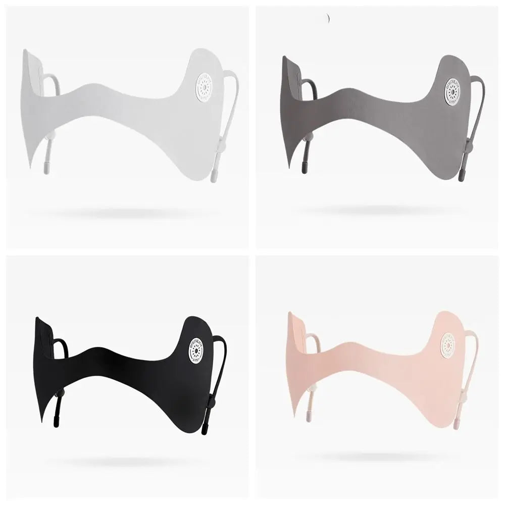 Sunscreen Face Scarf Ice Silk Mask Face Mask Solid Color Sunscreen Eye Patches Face Scarves Eye Protection Face Cover Cycling