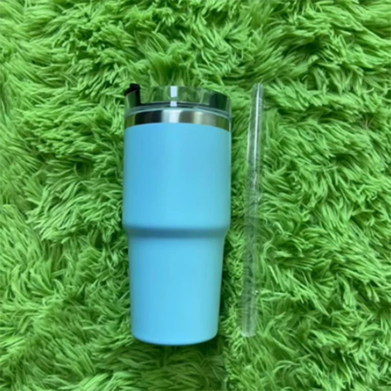 Anti-Leak Vacuum Insulated Mug | Stainless Steel Cup With Straw For Daily & Outdoor