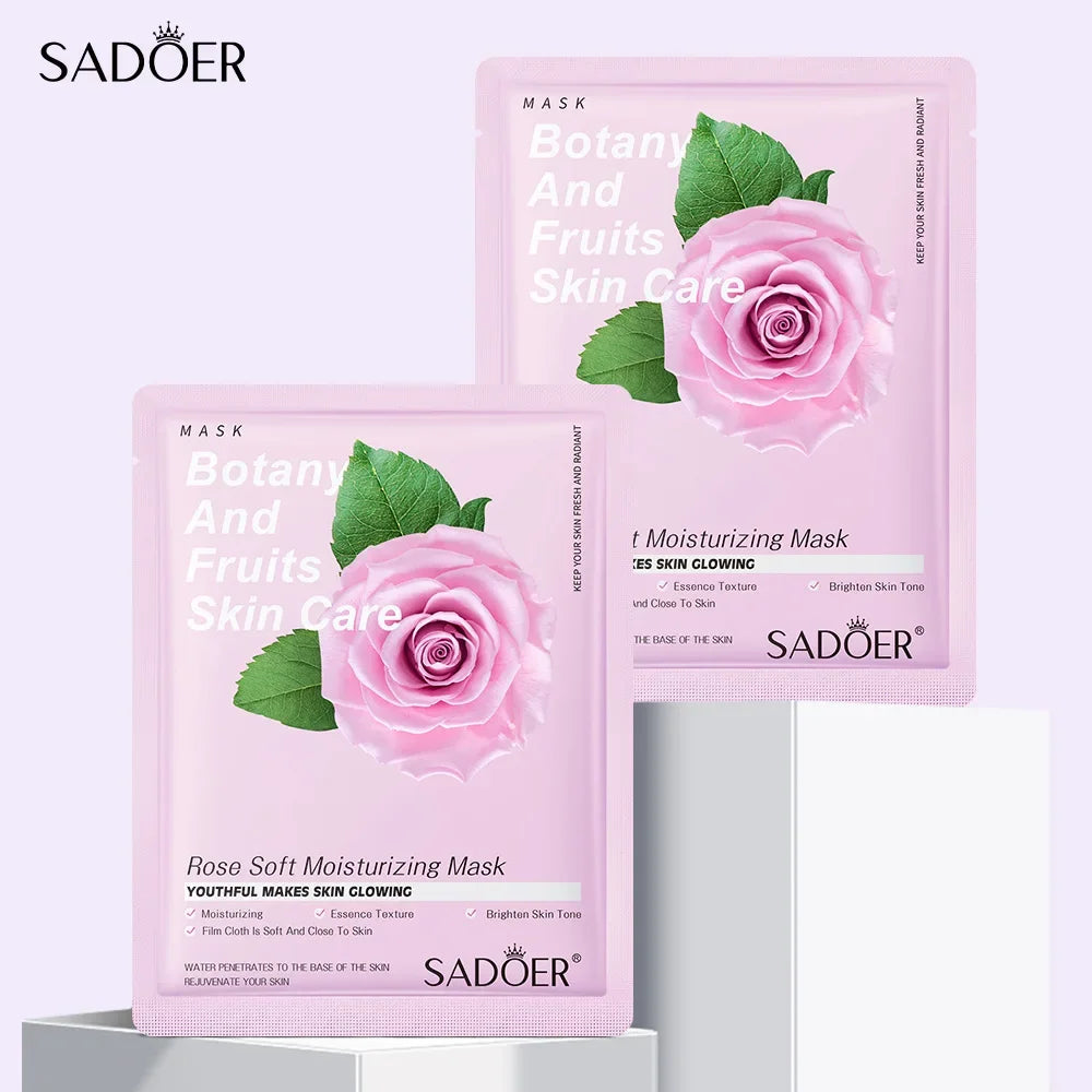 10pcs Centella Collagen Face Mask Moisturizing Refreshing Sheet Masks Hyaluronic Acid Facial Anti-Wrinkle  Anti-aging Mask