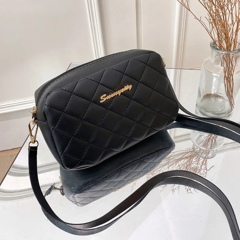 2026 Tassel Small Messenger Bag For Women Trend Lingge Embroidery Camera Female Shoulder Bag Fashion Chain Ladies Crossbody Bags