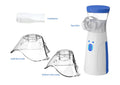 Mini Rechargeable Facial Steamer Silent Mesh Nebulizer Handheld Portable Humidifier for Face Rehydration Skin Care Tool