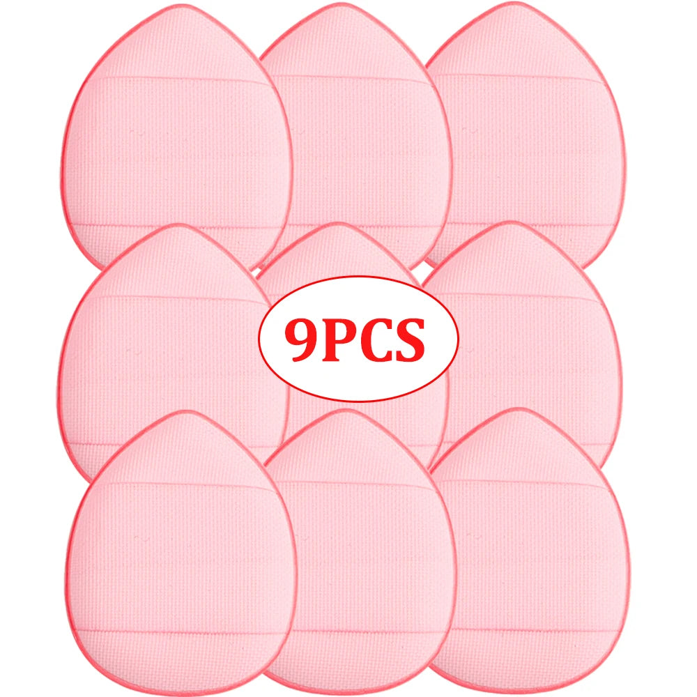 20pcs Mini Finger Air Cushion Puffs Professional Detail Cosmetic Sponge Puff Concealer Wet Dry Use Liquid Foundation Beauty Tool