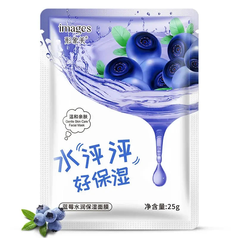10pcs Centella Collagen Face Mask Moisturizing Refreshing Sheet Masks Hyaluronic Acid Facial Anti-Wrinkle  Anti-aging Mask