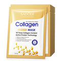 10pcs SADOER Collagen Facial Masks for Face skincare Moisturizing Brightening Hydrating Firming Face Mask Sheet Mask Skin Care