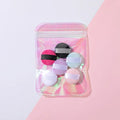 3/4/6Pcs Mini Size Finger Puff Set Professional Cosmetic Cushion Concealer Foundation Detail Makeup Sponge Beauty Tool
