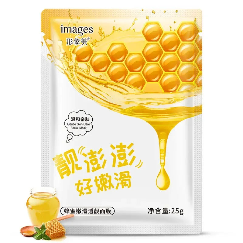 10pcs Centella Collagen Face Mask Moisturizing Refreshing Sheet Masks Hyaluronic Acid Facial Anti-Wrinkle  Anti-aging Mask