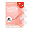 24PCS Microneedle Acne Patch Painlessly Penetrate Acne Patches Blemishes Pimples Covering Patch Daily Unisex Skincare Ultra-fine