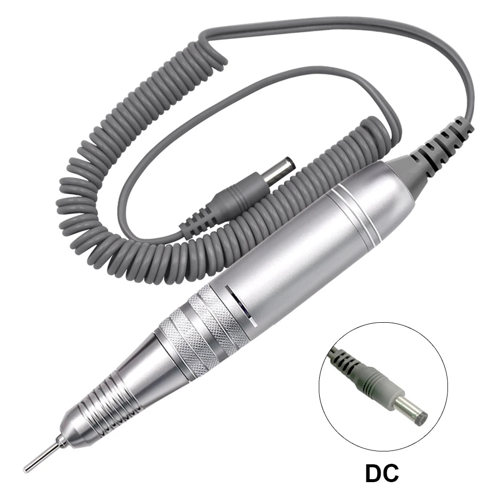 35000RPM DC 3 & 5 PIN Electric Nail With Low Noise Professional Drill Pen For Gel Nails Handpiece Manicure Beauty Tool Nail