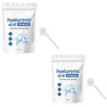 Anti-Aging HA Mask Powder 100g - With tweezers, deep hydration collagen boost. Wrinkle reducing facial care treatment formula.