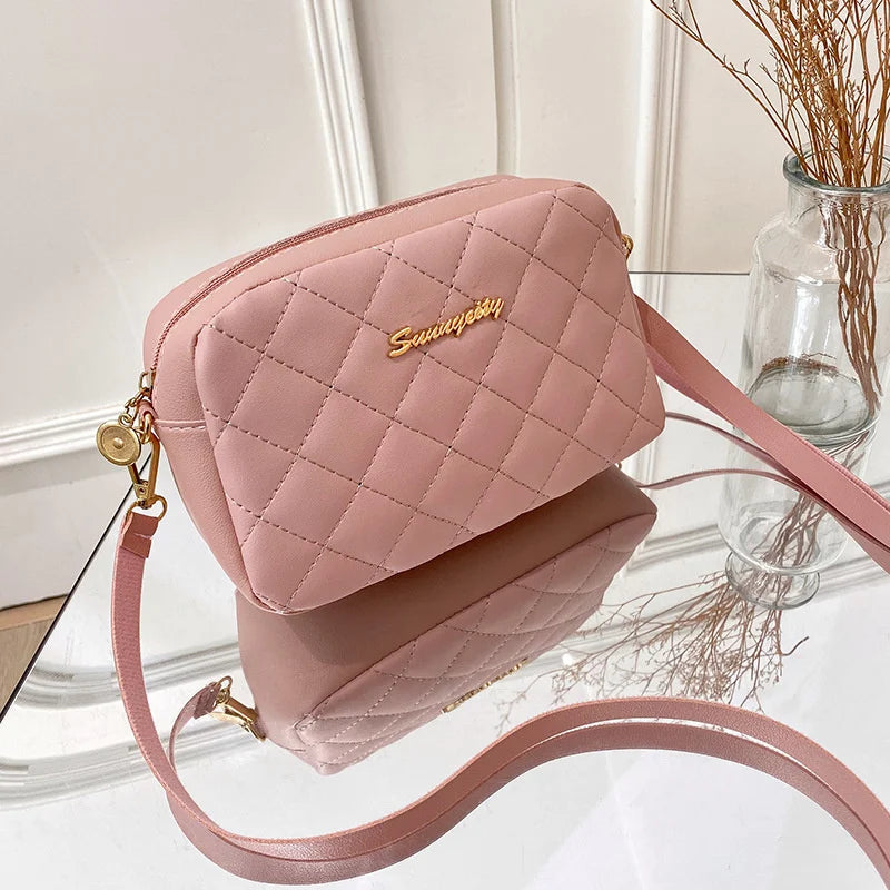 2026 Tassel Small Messenger Bag For Women Trend Lingge Embroidery Camera Female Shoulder Bag Fashion Chain Ladies Crossbody Bags
