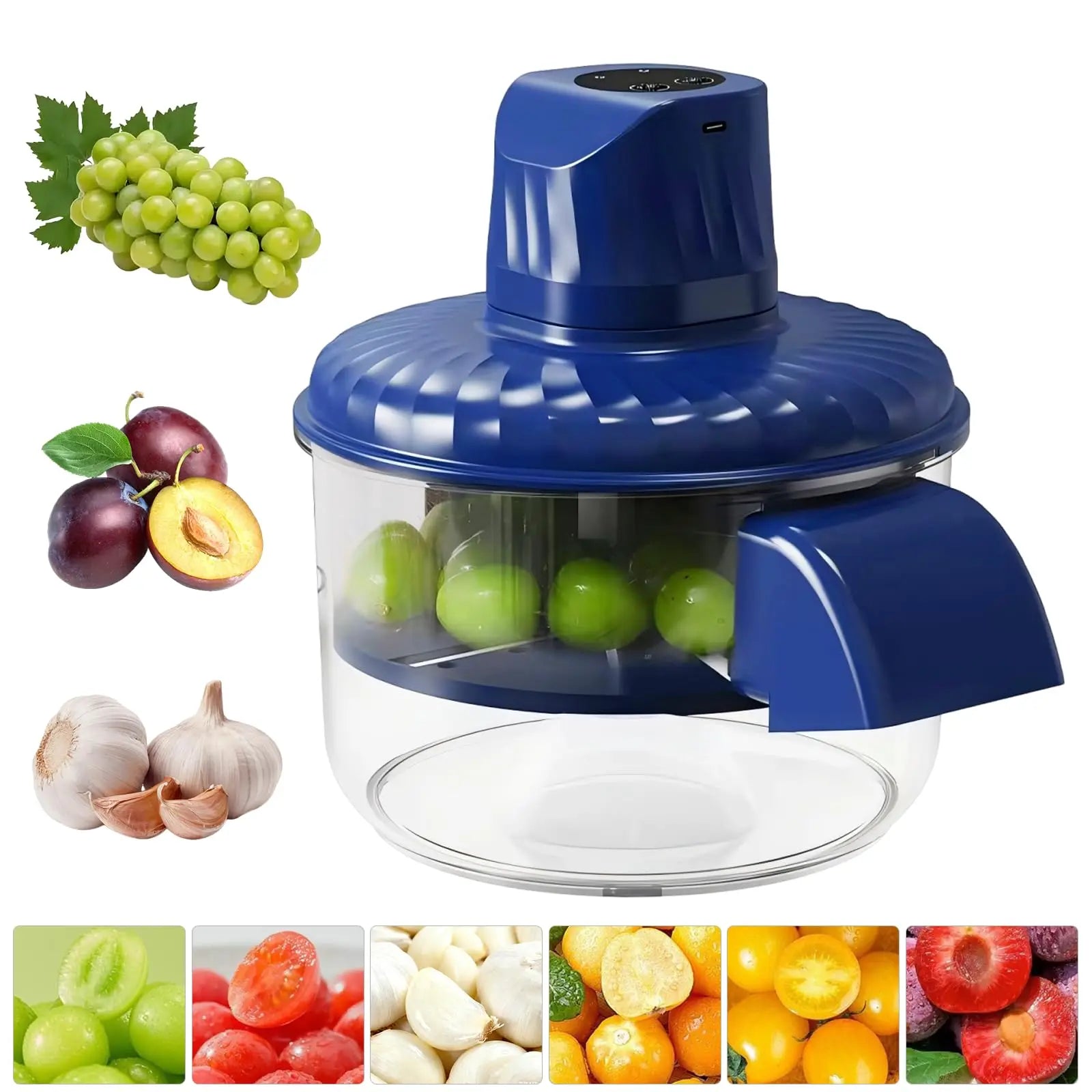 Automatic Electric Grape Peeler Machine – Automatic Fruit Skin Remover for Easy Kitchen Prep